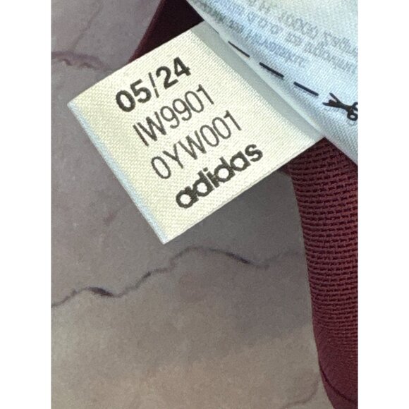 Adidas by Stella McCartney Tpr Pi Bra in Burgundy Medium New Womens Sports - Picture 9 of 13